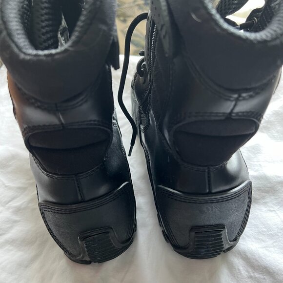 Tactical Research boots Side-Zip Black TR960Z Men's size 9R - Picture 3 of 7